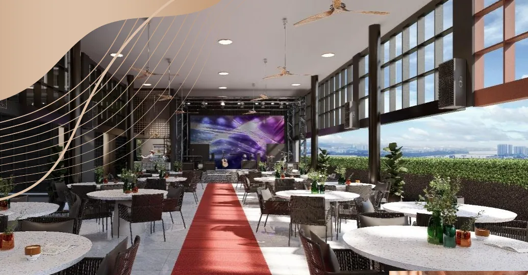 Function pavilion artist’s impression at Parkland By The River